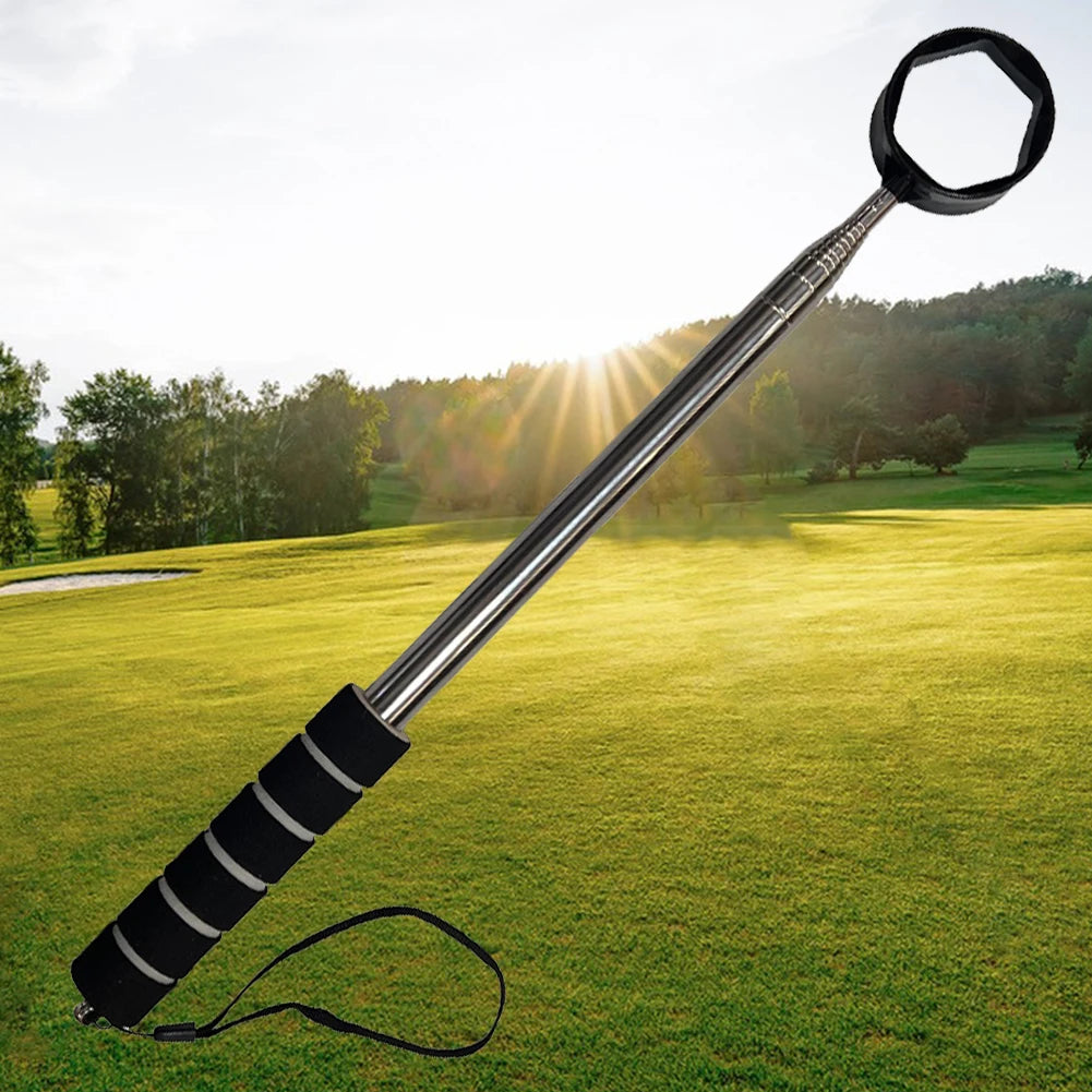 8.86 FT Telescopic Golf Ball Retriever With Non-Slip HandleClaw