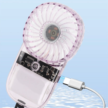 Portable Neck Hanging Fan, USB Rechargeable