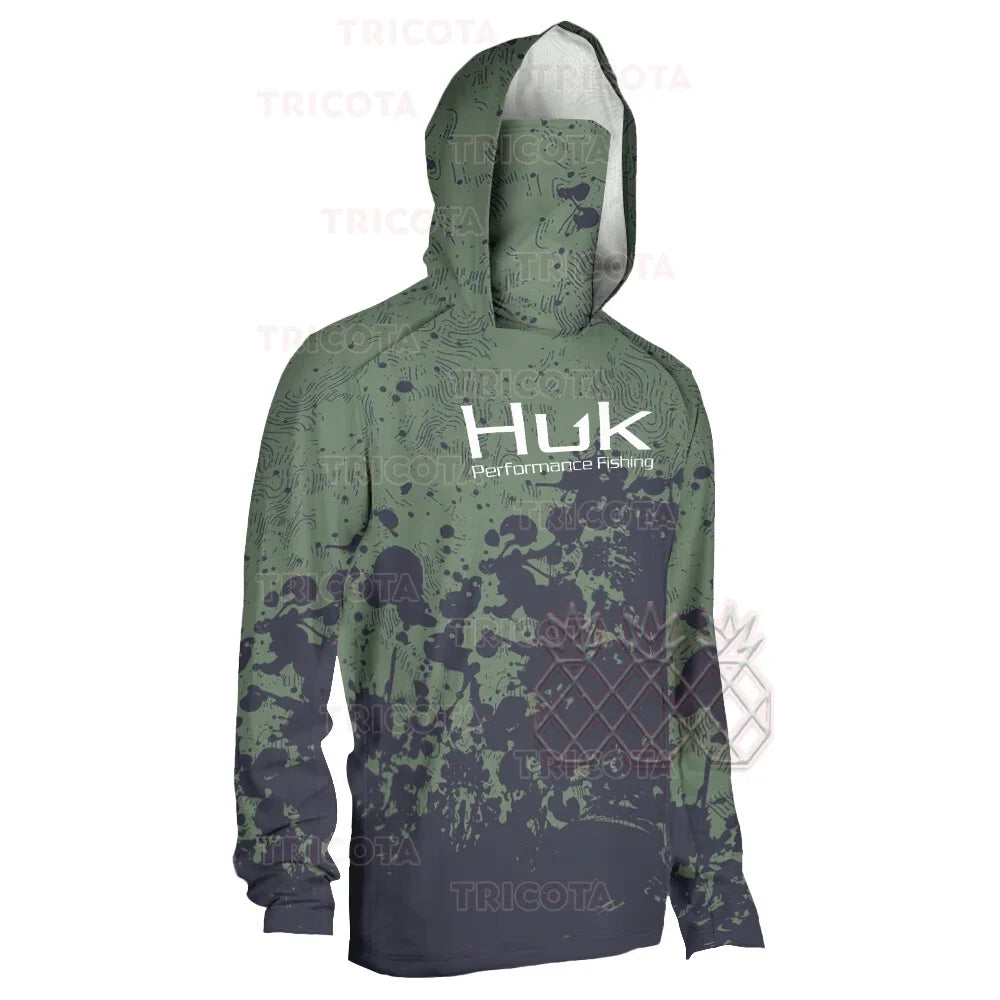 Summer Long Sleeve Breathable Fishing Shirt Anti-UV