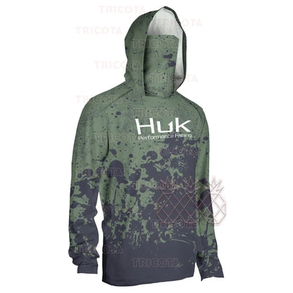 Summer Long Sleeve Breathable Fishing Shirt Anti-UV