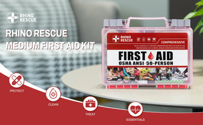 Rhino Rescue full-featured first aid kit
