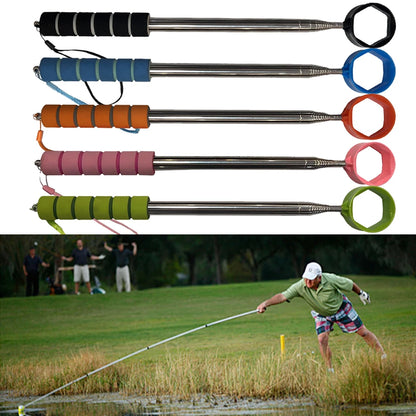 8.86 FT Telescopic Golf Ball Retriever With Non-Slip HandleClaw