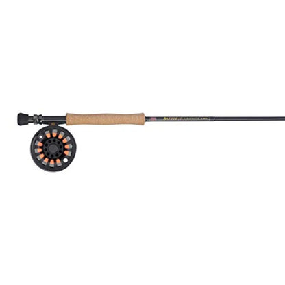 Outfit Reel and Fishing Rod Combo for Precision Fly Fishing in Rivers and Streams Lightweight Design