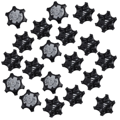 20Pcs Plastic Golf Spikes, Pins Cleat Fast Twist For Adida Champ 2.5x1.2cm Golf Shoes