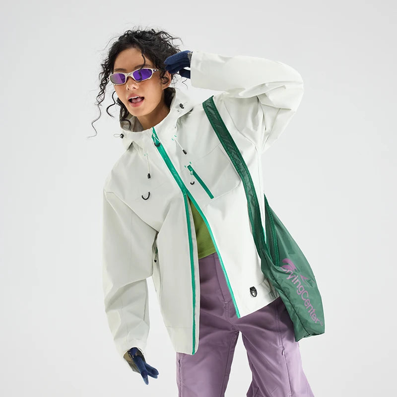 Unisex Hiking Jacket, Waterproof Autumn Windbreaker