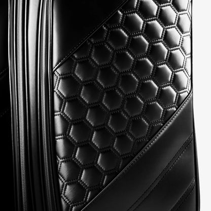HELIX Lightweight 14 Way Full Length Dividers, PU Leather Golf Stand Bag for Men, Easy to Clean