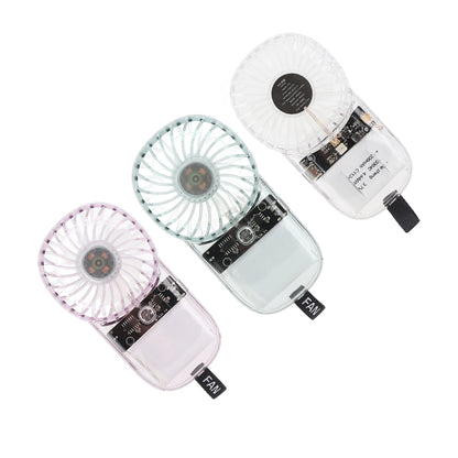 Portable Neck Hanging Fan, USB Rechargeable