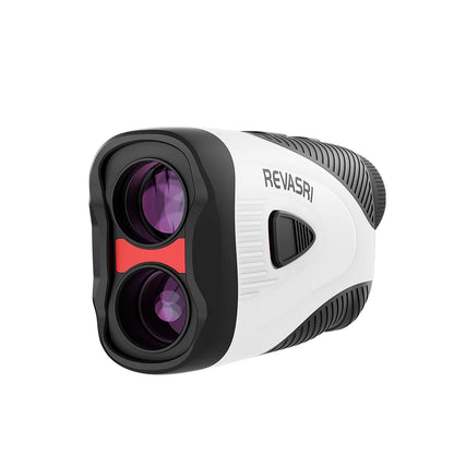 REVASRI Golf Rangefinder with Angle Switch, 1300 Yards, Flag Lock Vibration, Rechargeable with Magnetic Design