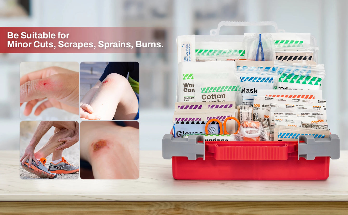 Rhino Rescue full-featured first aid kit