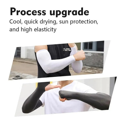 2026 NEW Ice Silk Bicycle Sleeves, Summer Breathable Cycling Arm Protection