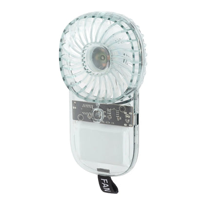 Portable Neck Hanging Fan, USB Rechargeable