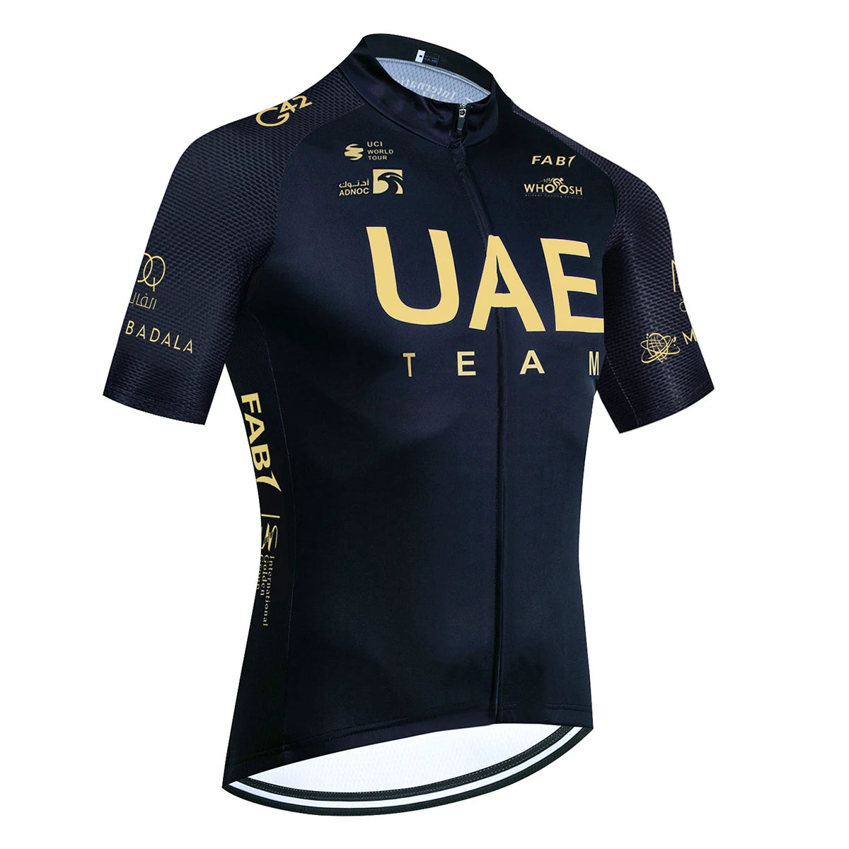 New Black UAE Cycling Maillot Jersey and Shorts for Men and Women