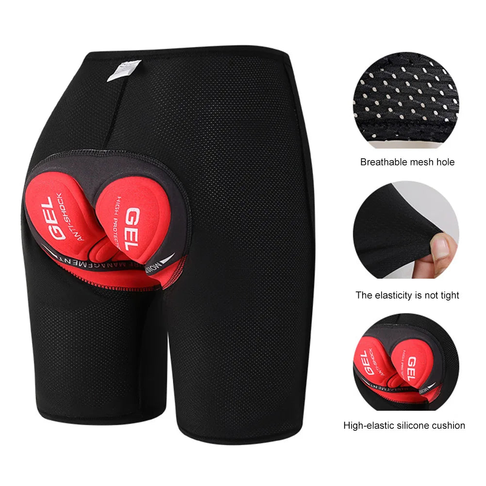 Mens Cycling Shorts Padded, Breathable, Anti-Slip