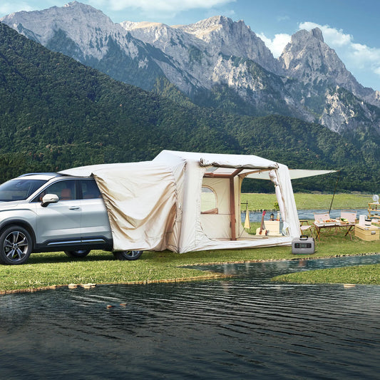 Inflatable Tents for Camping SUV tent, Easy Setup Inflatable, Waterproof  Adult 4/6/8 Person