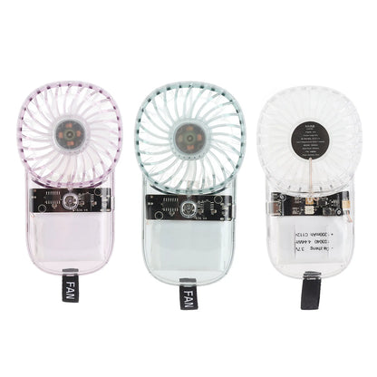 Portable Neck Hanging Fan, USB Rechargeable