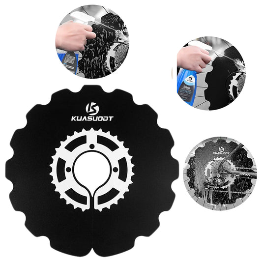 Bicycle Disc Brake Cover, Universal Bicycle Washing Disc, Reusable Bicycle Brake Anti Grime Cover for MTB Road Bike